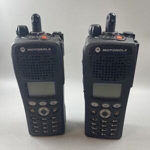 LOT OF 2 Motorola XTS2500 M3 136-174 MHz VHF P25 Two Way Radio H46KDH9PW7BN